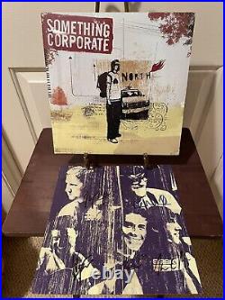Red Splatter Vinyl LP w Hand Signed Booklet by Band / Something Corporate North