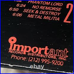 Released on July 25, 1983, Kill'Em All marked Metallica's album metal genre