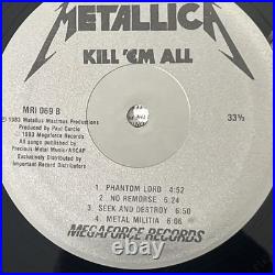 Released on July 25, 1983, Kill'Em All marked Metallica's album metal genre