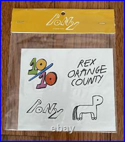 Rex Orange County Pony Vinyl Record NEW Plus Bonus Stickers! LP Indie Pop