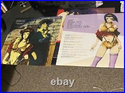 Right Stuff anime Cowboy Bebop Vinyl Blue + orange 2X LP READ DESCRIPTION