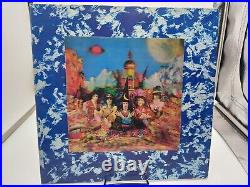 Rolling Stones Their Satanic Majesties Request LP Record Ultrasonic Clean EX