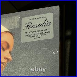 Rosalía LUX (2025) Crystal Clear Vinyl LP Brand New Factory Sealed + Poster