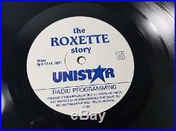Roxette Story Radio Program PROMO 2 LP -dangerous joyride tourism pray the price