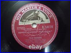Rustam Sohrab Sajjad Hussain Bollywood N 54170 Rare 78 RPM Record 10 India Ex