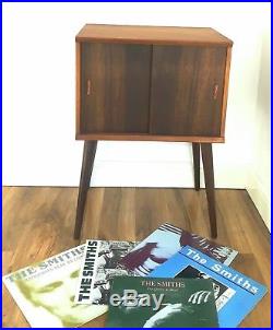 Rustic retro vintage teak sideboard vinyl LP record cabinet/storage unit 1960's
