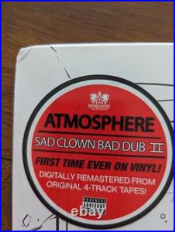 SEALED Atmosphere Sad Clown Bad Dub 2 Tear Streaked vinyl LP record /1000