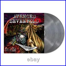 SEALED Avenged Sevenfold'City Of Evil' 20th Anniversary Silver Nugget Vinyl