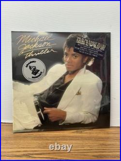 SEALED Michael Jackson Thriller VINYL LP with Hype Stickers 1982 Epic QE-38112 R&B
