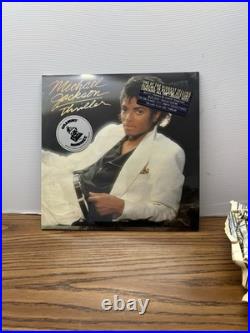 SEALED Michael Jackson Thriller VINYL LP with Hype Stickers 1982 Epic QE-38112 R&B SEALED Michael Jackson Thriller VINYL LP with Hype Stickers 1982 Epic QE-38112 R&B