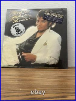 SEALED Michael Jackson Thriller VINYL LP with Hype Stickers 1982 Epic QE-38112 R&B