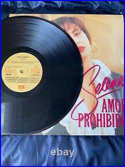 SELENA Amor Prohibido LP ECUADOR Ultra Rare 1994 vinyl Very Good Plus