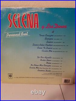 SELENA QUINTANILLA y los dinos 1990 (Personal Best) Vinyl Album ORIGINALES