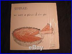 SEPTIMUS Piece of the Pie 1982 Private Vinyl 12'' Lp. / R&B Soul Disco Dance