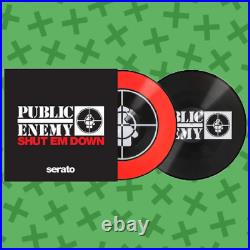 SERATO X PUBLIC ENEMY Shut Em Down- 2 x 12 Control Vinyl