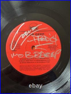 SIGNED Mobb Deep Shook One's Part II 12 Vinyl Autographed By Prodigy & Havoc