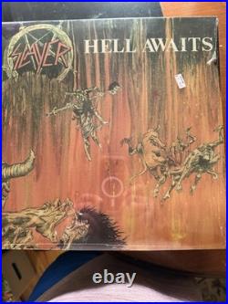 SLAYER HELL AWAITS. ORIGINAL PRESSING. 1984. Metal Blade Records. MINT! RARE