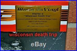 STATIC-X Wisconsin Death Trip, Ltd Import 180G COLORED VINYL LP #'d Gatefold