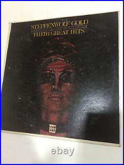 STEPPENWOLF GOLD GREATEST HITS born wild/magic RARE LP RECORD vinyl INDIA VG+