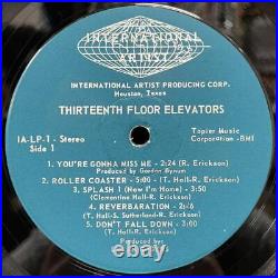STEREO US ORIGINAL w SHRINK 13TH FLOOR ELEVATORS PSYCHEDELIC SOUNDS OF THE