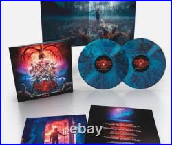 STRANGER THINGS 2 Inter-Dimensional Upside Down Blue Swirl 2x LP Vinyl Sealed