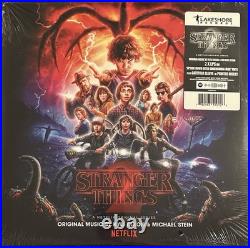 STRANGER THINGS 2 Inter-Dimensional Upside Down Blue Swirl 2x LP Vinyl Sealed