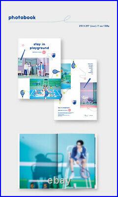 STRAY KIDS 2ND PHOTO BOOK STAY IN PLAYGROUND DVD+Book+Card+etc+Pre-Order+GIFT