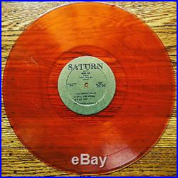 SUN RA Secrets Of The Sun ORIGINAL SATURN RECORDS ULTRA RARE ORANGE VINYL LP