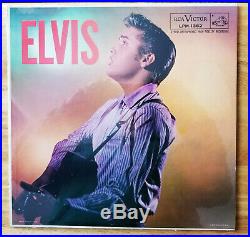 SUPER WOW! SEALED ADS ON BACK Elvis Presley ELVIS LPM-1382 TIGHT SHRINK MINT