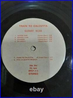 SUSMIT BOSE Train To Calcutta megarare pvt Indian Bob Dylan psych folk VG+
