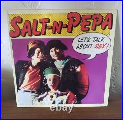 Salt-N-Pepa Let's Talk About Sex Vinyl NP50157 Next Plateau Records 1991
