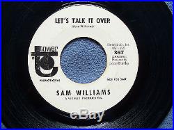Sam Williams. Love Slipped Through My Fingers. Orig Northern Soul DJ 45 rpm 1967