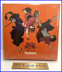 Samurai Champloo Music Record Nujabes 7inch single vinyl records box set FedEx