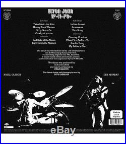 Sealed Elton John 17-11-70+ 2017 180g Vinyl 2 LP M(Vinyl)GA