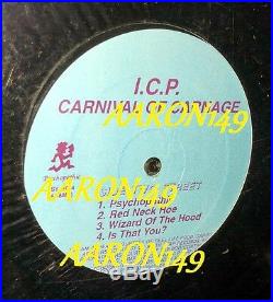 Sealed ICP Carnival of Carnage vinyl lp record icp twiztid insane clown posse