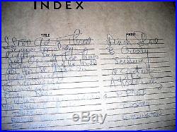 Seeburg Frank Sinatra 78 RPM Seeburg Home Jukebox Record Music Library Vinyl