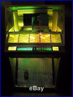 Seeburg L100 1957 100 selection 50 45 vinyl record jukebox refurbished