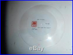 Sex Pistols God Save The Queen Acetate 7 A&m 7284 Rare Clear