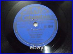 Shailesh Kumar Hindustani Ge 8503 Rare 78 RPM Record 10 India Ex