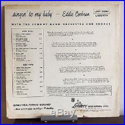 Singin' to My Baby by Eddie Cochran 1958 Vinyl Liberty Records VG+