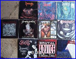 Skinless, Deaden, Fleshgrind, Embalmed, Repudilation 10 Colored Vinyl LP's LTD