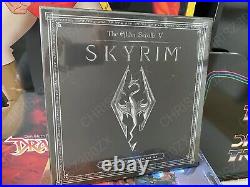 Skyrim Ultimate Edition Vinyl Record Soundtrack 4 LP Paarthurnax Variant Box Set