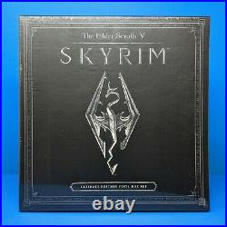 Skyrim Ultimate Edition Vinyl Record Soundtrack Paarthurnax Variant Box Set 4 LP