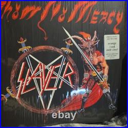 Slayer Show No Mercy Orange/Red Melt Colored Vinyl LP 12