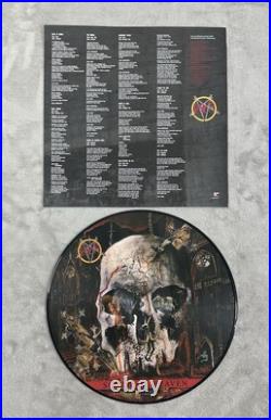 Slayer South Of Heaven Picture Disc Vinyl LP Record Rare Artwork 2007