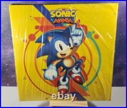 Sonic Mania Soundtrack OST Translucent Blue Vinyl DATA