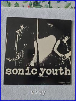 Sonic Youth Confusion Is Sex Vinyl Lp First Pressing VG+ 1983 Punk