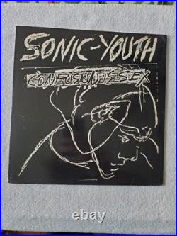 Sonic Youth Confusion Is Sex Vinyl Lp First Pressing VG+ 1983 Punk