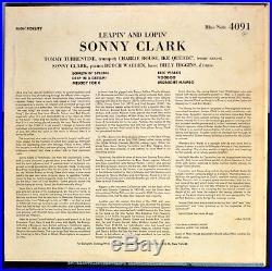Sonny Clarkleapin' And Lopin'1961 Blue Note Mono (blp-4091)rvg Ear Hard Bop