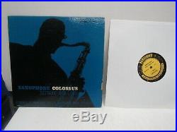 Sonny Rollins Saxophone Colossus Prestige 7079 1st Press-447With446W- Jazz LP